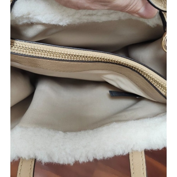 Marc Jacobs Mini Grind Faux Fur Trim Top Handle Bag MSRP$425 - Picture 11 of 16